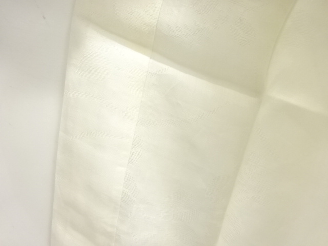  アンティーク　透かし織萩模様夏用長襦袢